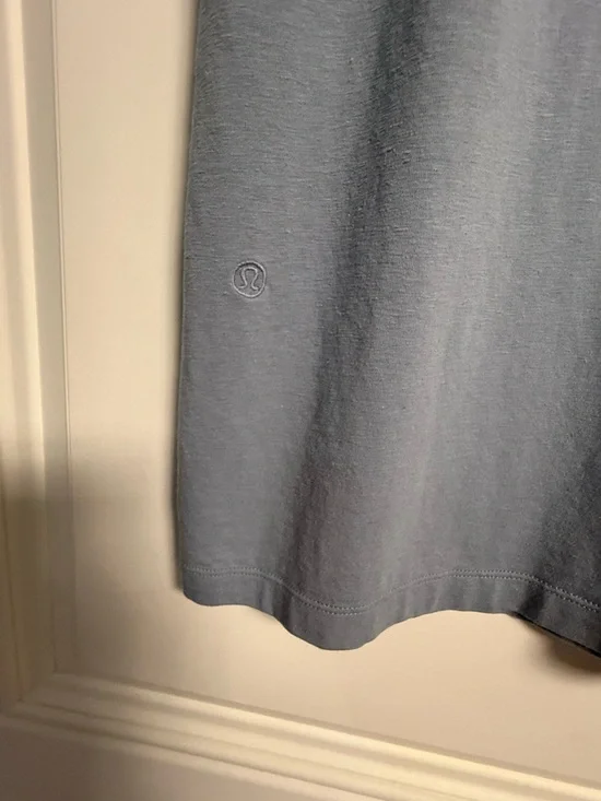 Lululemon All Yours Short Sleeve T-Shirt Dress - Blue - Size 4/6 - Picture 4 of 9